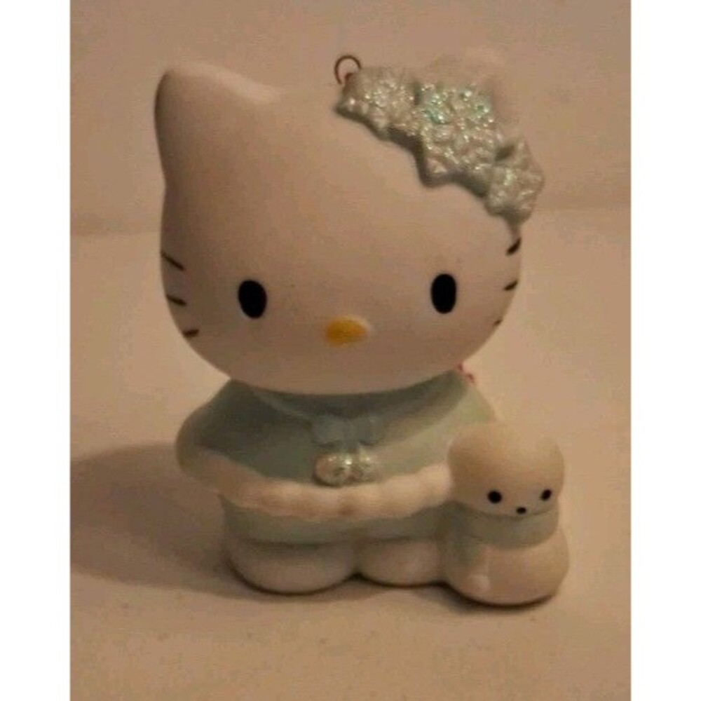 Sanrio Target Hello Kitty 2001 Christmas Holiday Winter Snowman Ornament